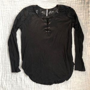 Free People Long-sleeve w/lace